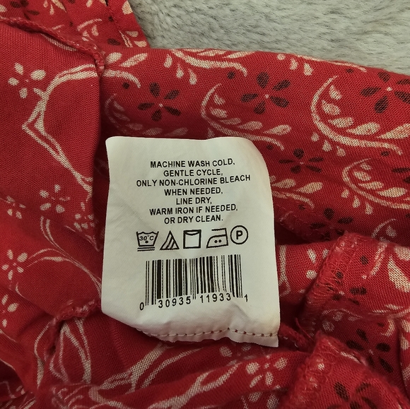 Motherhood Maternity Tie Back Shirt. Size L - Picture 6 of 6